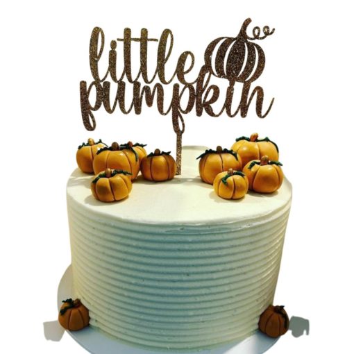 Little Pumpkin cake topper